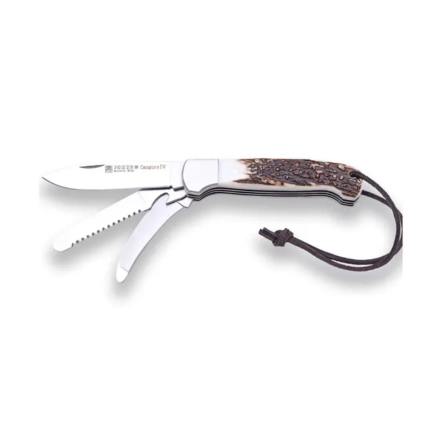 Joker Canguro IV NC128 Taschenmesser Hirschhorn Säge