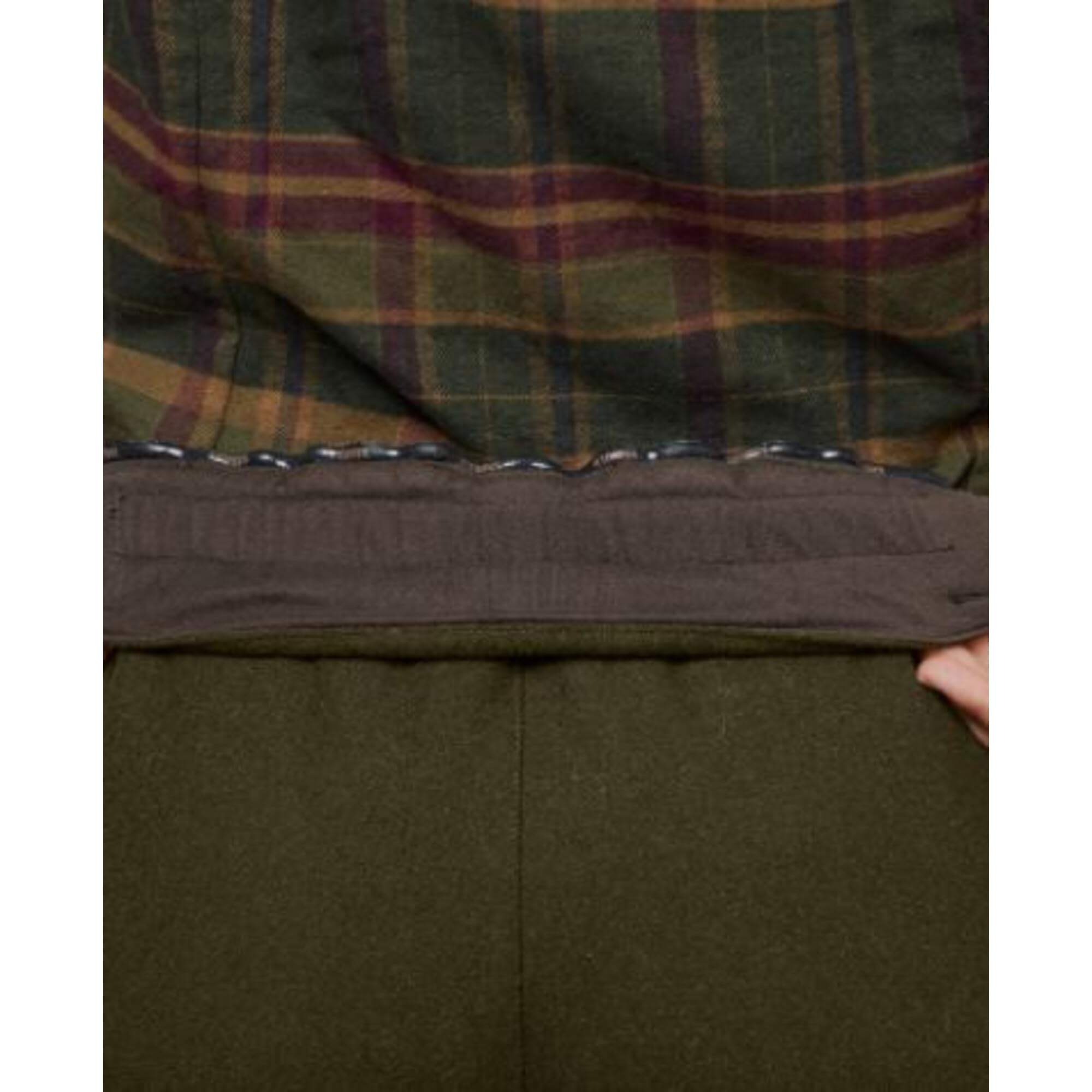 Härkila Metso Winterhose Damen Gr.40 Grün Braun Wolle