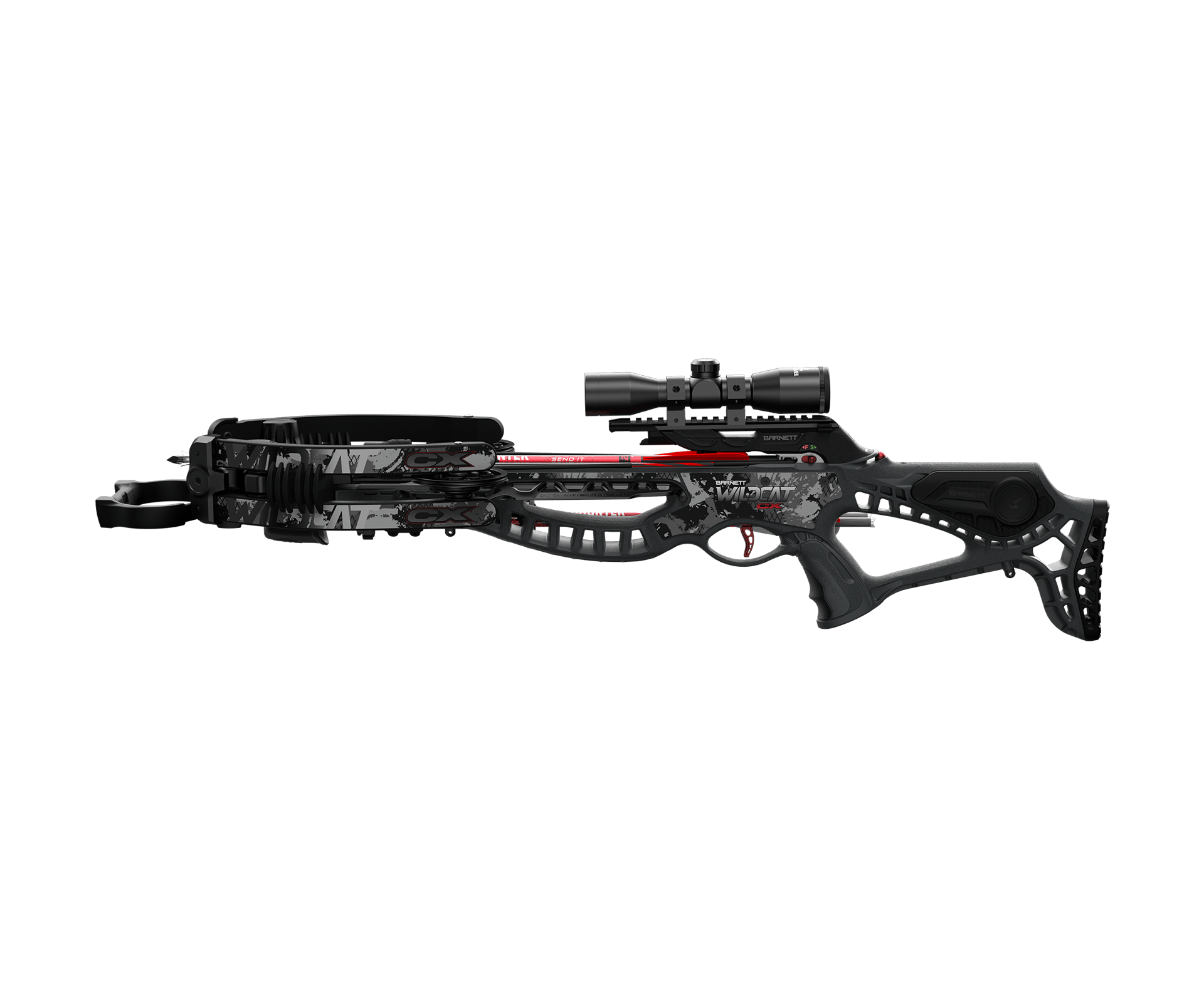 Barnett Wildcat CX Armbrust Set 400 fps rauchgrau