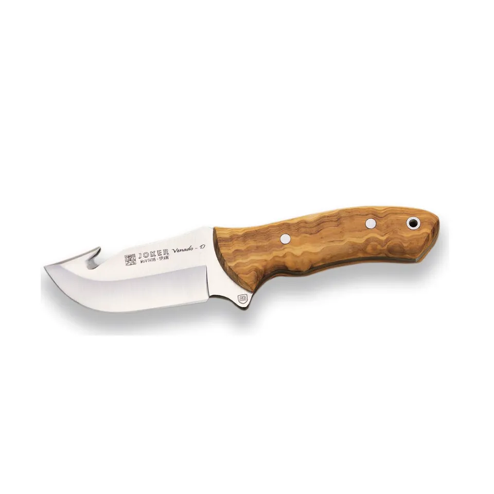 Joker Venado CO65 Enthäutungsmesser Olivenholz 9 cm