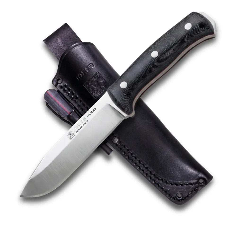Joker Nomad CM125-P Bushcraft-Messer 12,7 cm Feuerstahl