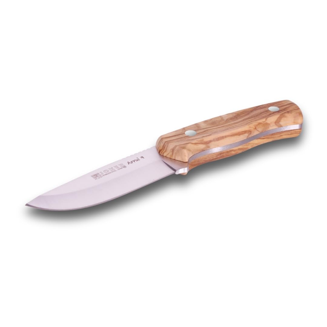 Joker Arrui 9 CO64 Bushcraft-Messer 9 cm Olivenholz