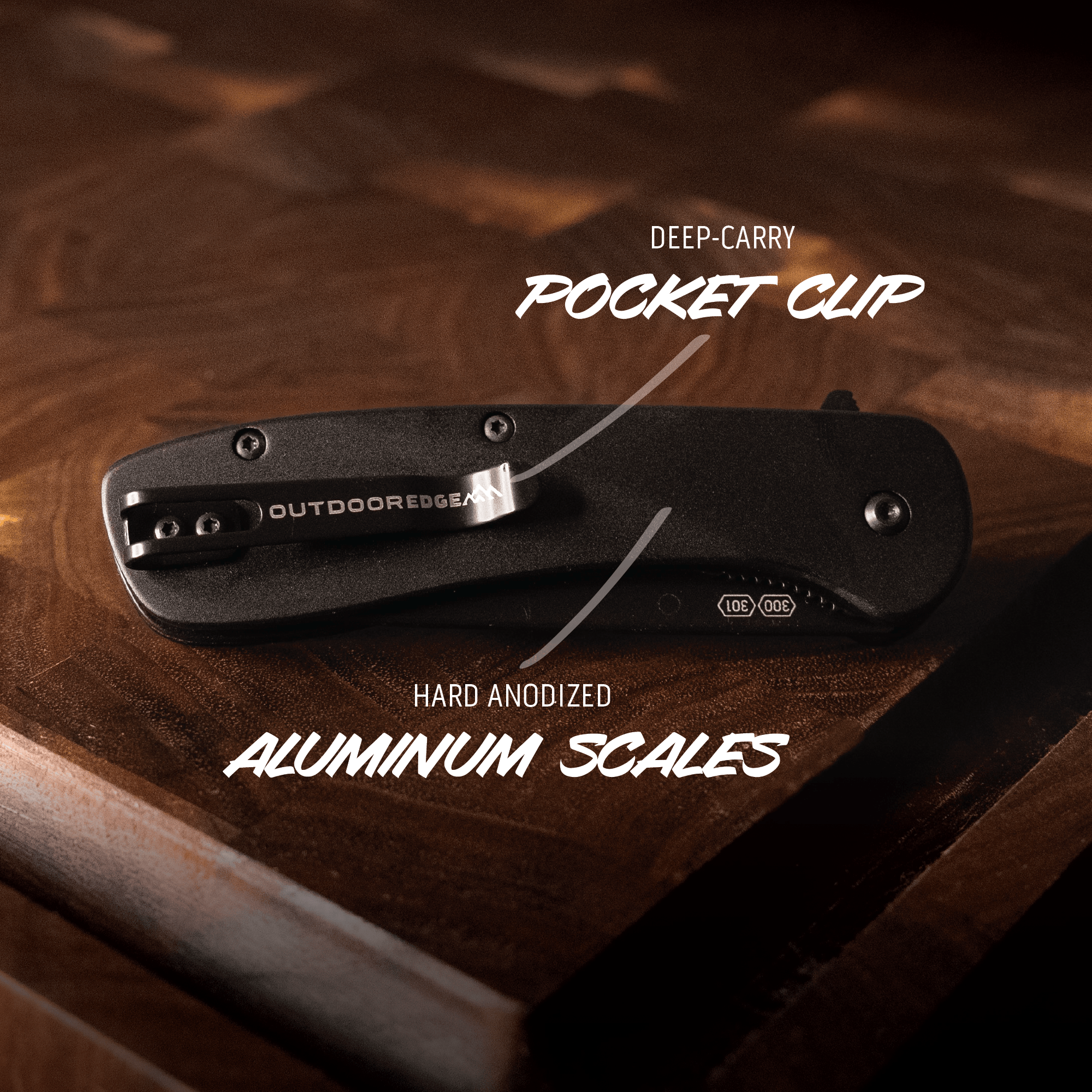 Outdoor Edge Razor VX1 Klappmesser Silber Aluminium 7,6 cm