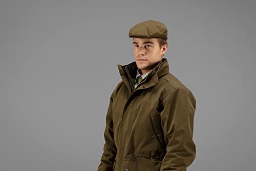 Härkila Retrieve Flatcap Warm Olive Baumwolle Schiebermütze