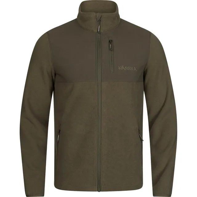 Hu00e4rkila Fjell Fleecejacke Herren Light Willow Green wu00e4rmend