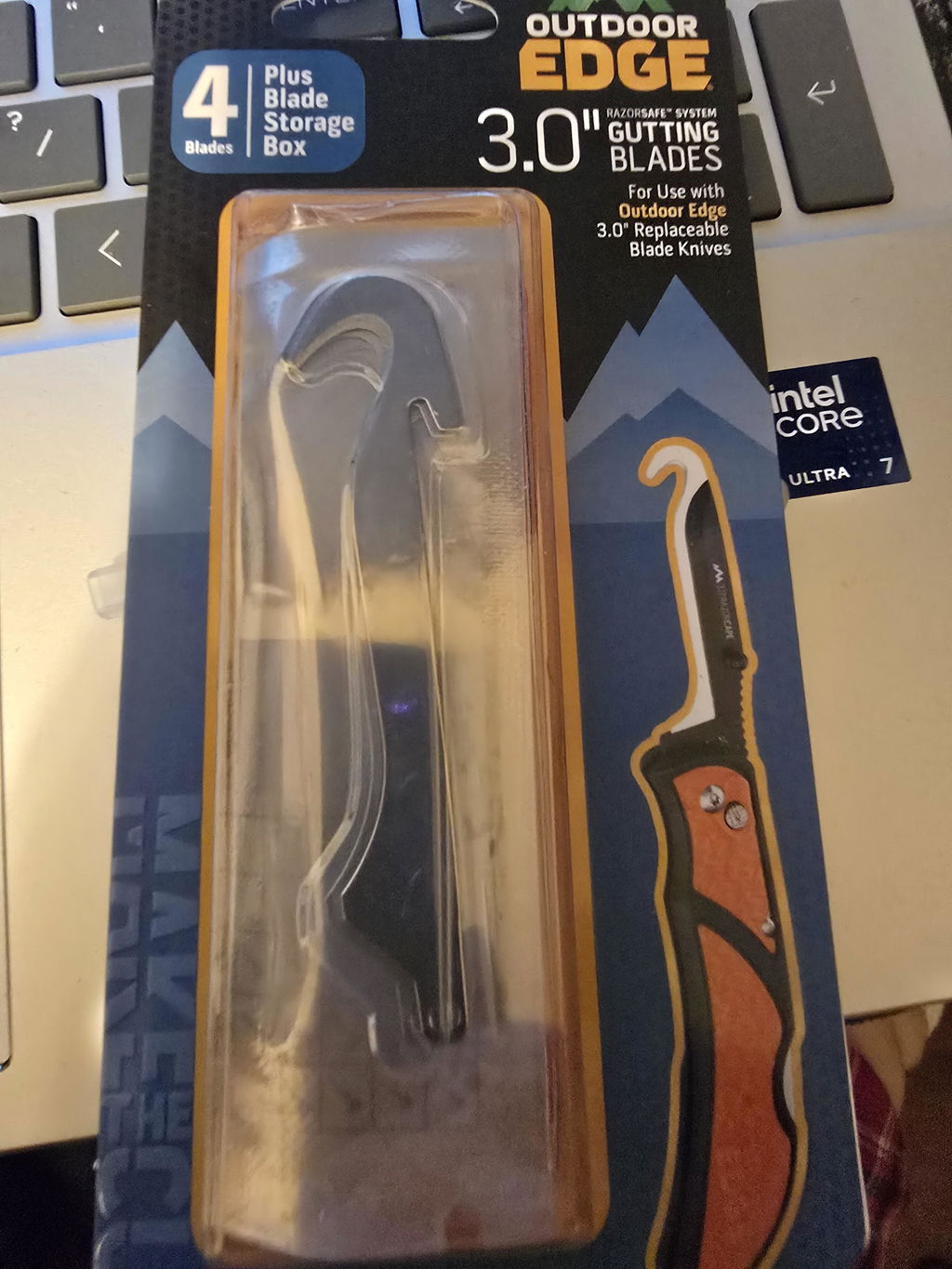 Outdoor Edge Razor 3.0 Ersatzklingen Aufbrechklingen 4er