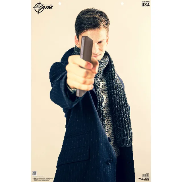 Allen EZ Aim Photo Realistic Male No Threat Zielscheiben 50er