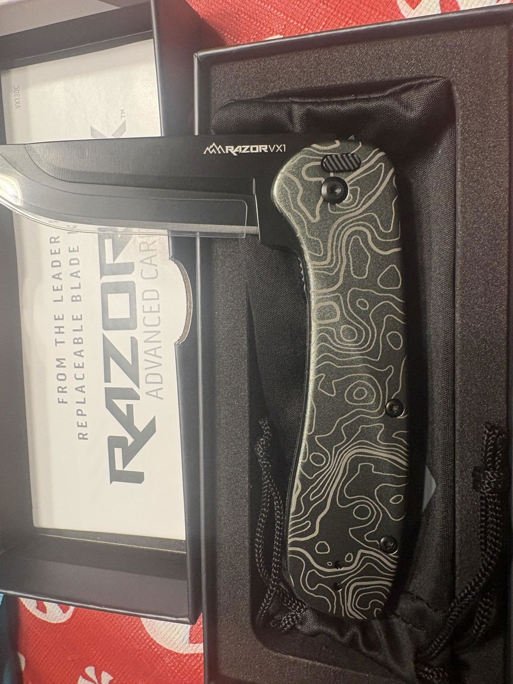 Outdoor Edge Razor VX1 Topo Klappmesser Wechselklinge