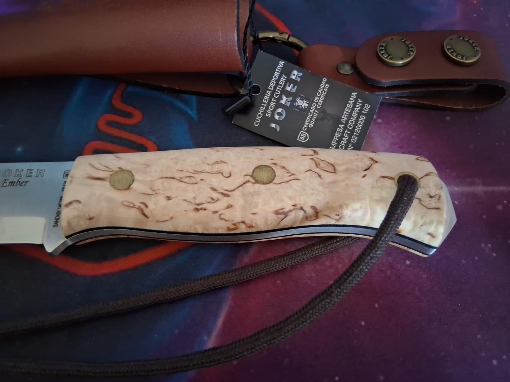 Joker Ember Scandi CL122 Jagdmesser Birke 10,5 cm