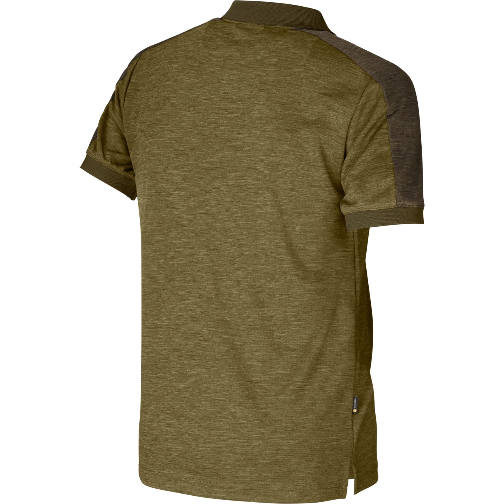 Härkila Tech Poloshirt Dark Olive/Willow Green 3XL geruchshemmend