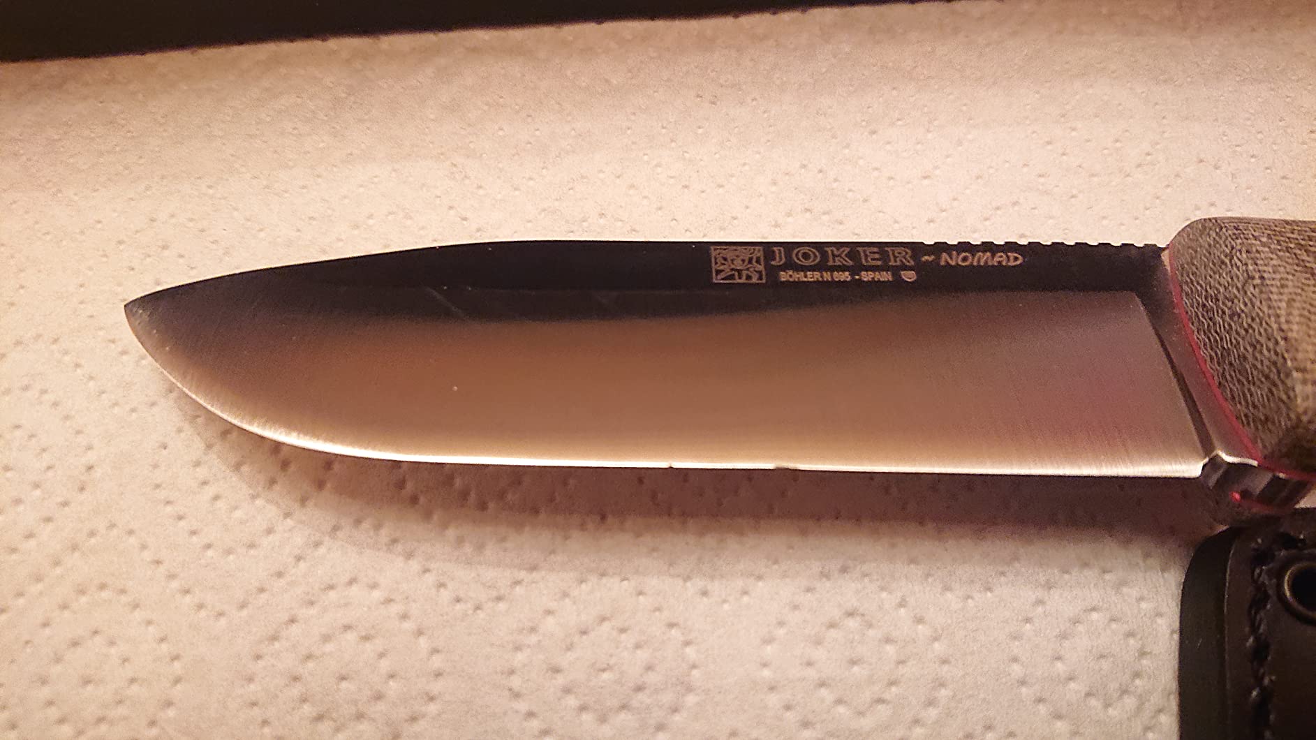 Joker Nomad CV125 Survivalmesser Micarta 12,7 cm