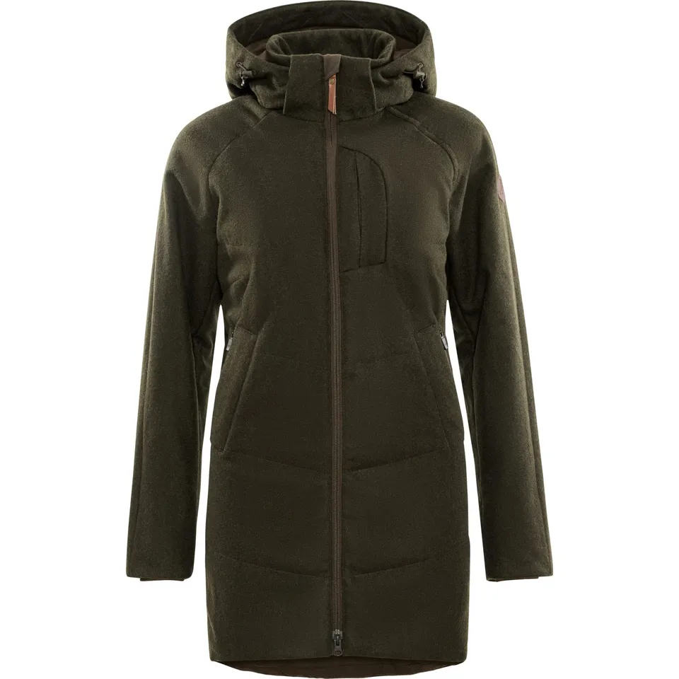 Härkila Metso Winter Jacke Damen Willow Green Gr. 36 Wollmix