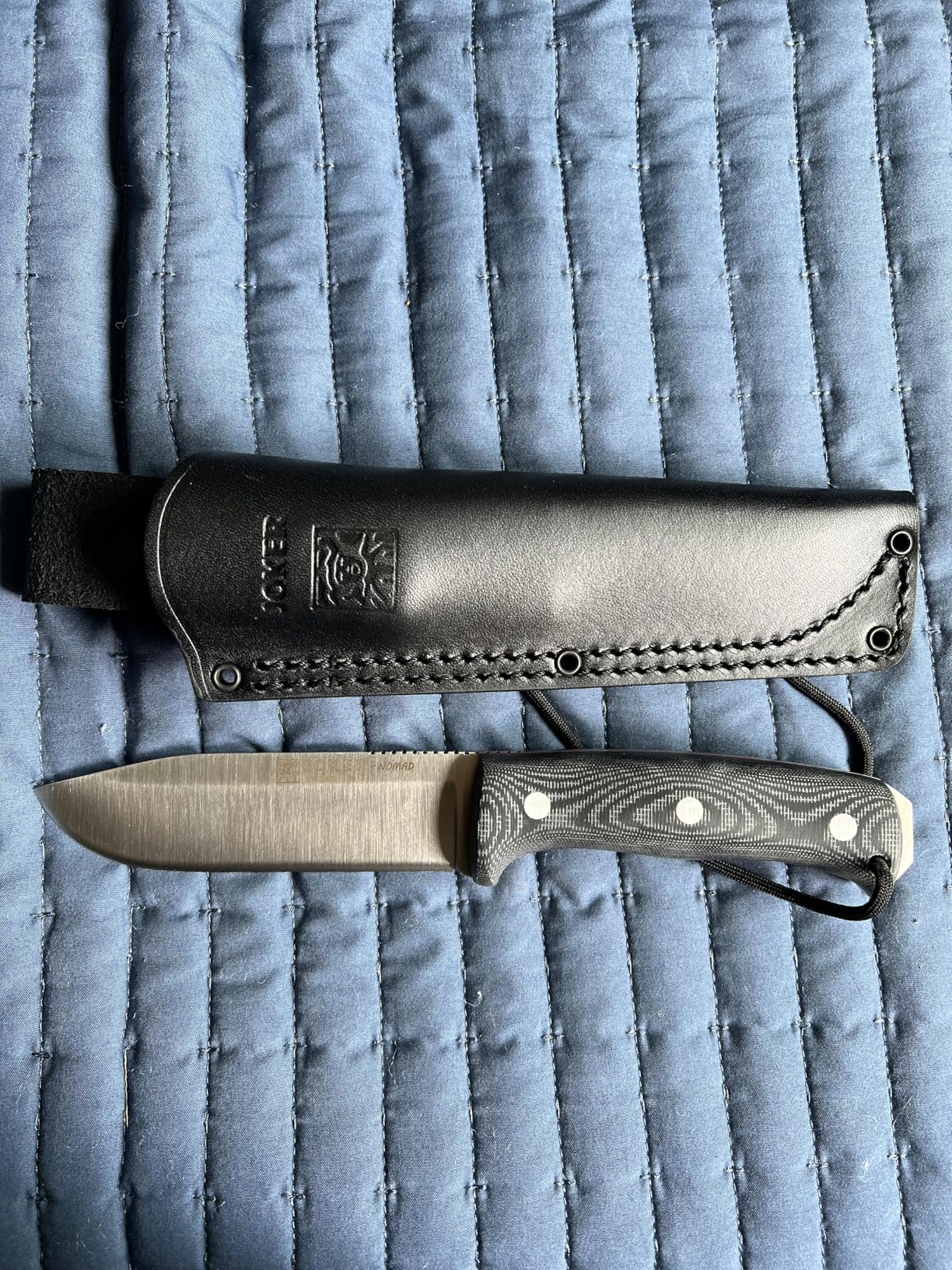 Joker Nomad CM125 Gürtelmesser 12,7 cm Micarta