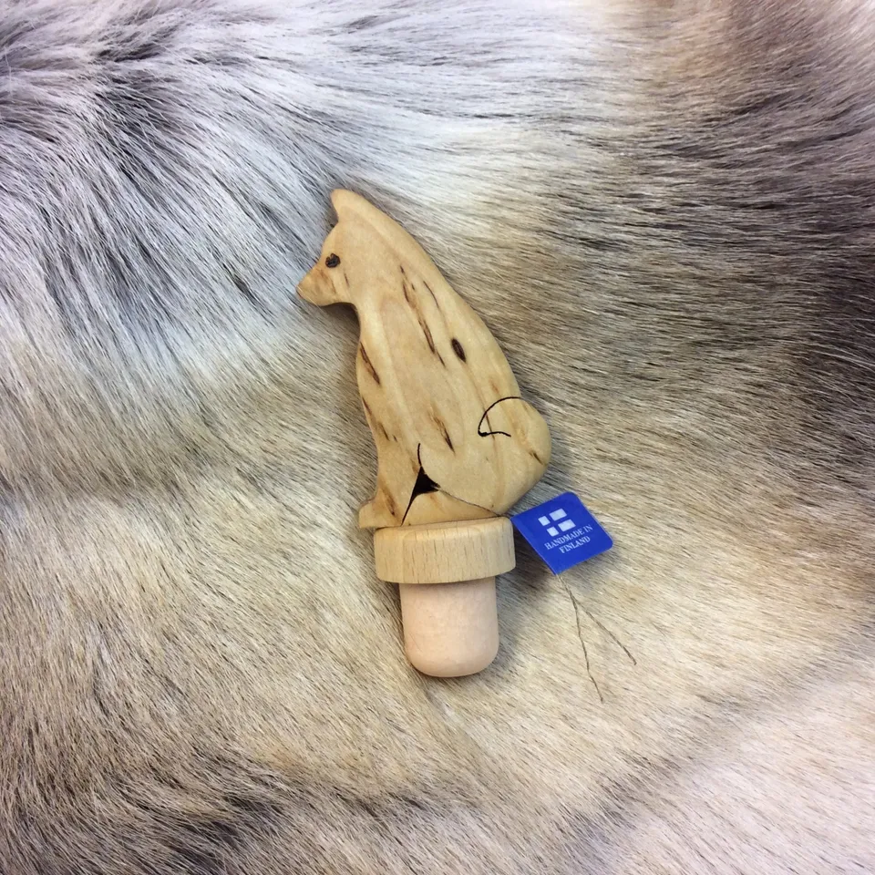 Wood Jewel 2337 Flaschenverschluss Hund Visabirke