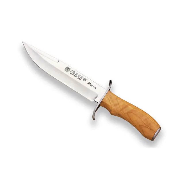 Joker Zorro CO36 Jagdmesser Olivenholz Lederscheide