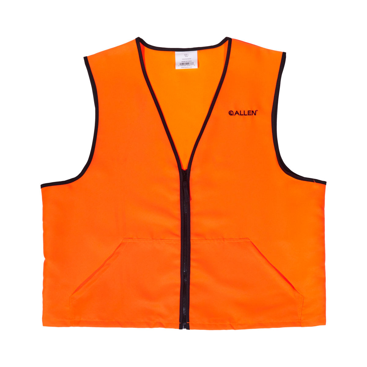 Allen Deluxe Blaze Orange Jagdweste Polyester signalorange