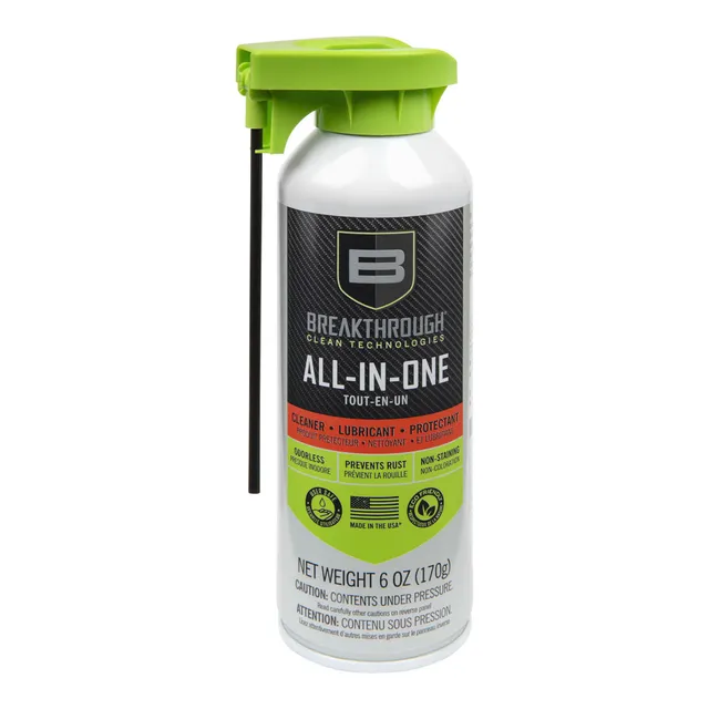 Breakthrough All-in-One CLP Waffenöl Spray 6oz