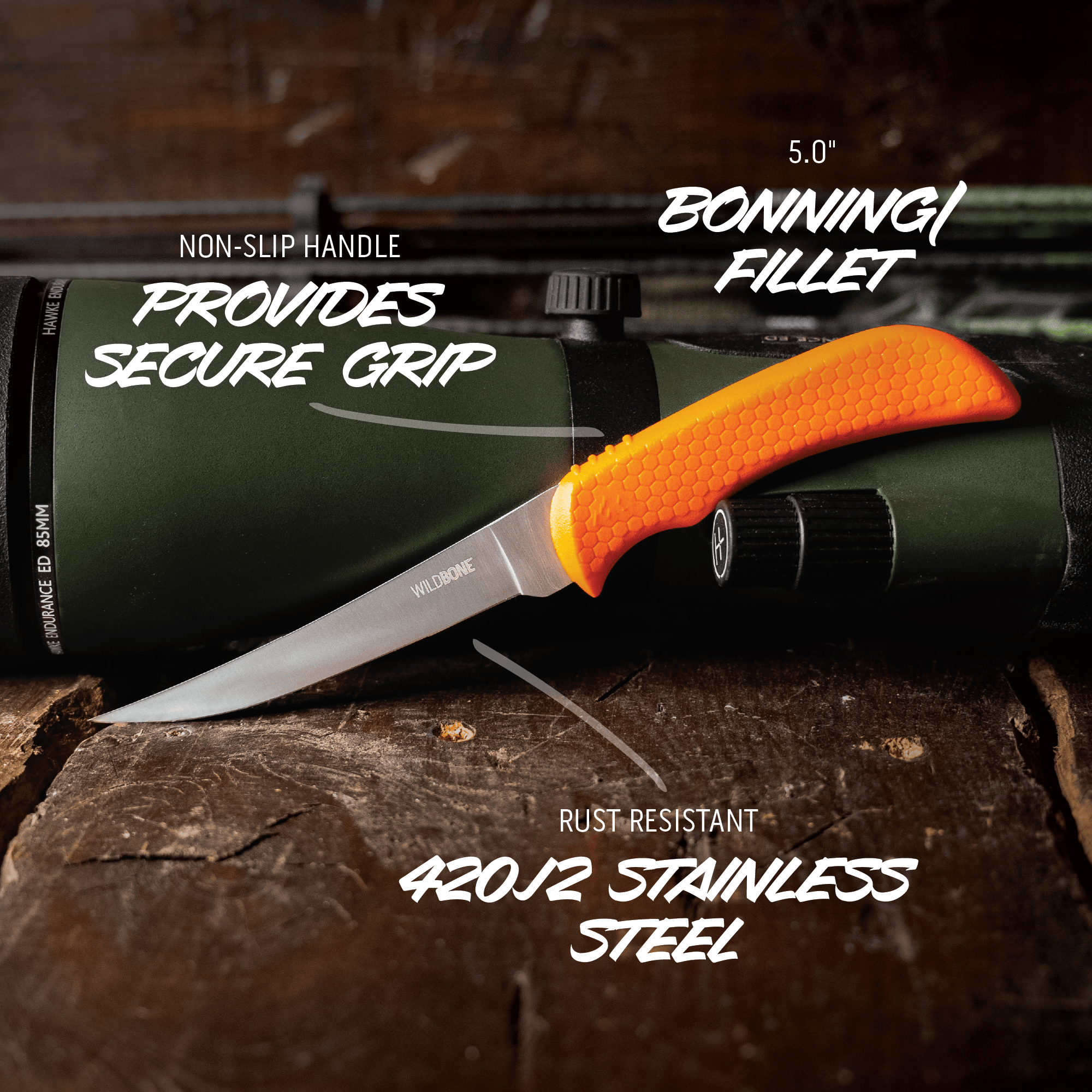 Outdoor Edge Wild Pak Aufbrechset 8-teilig Edelstahl