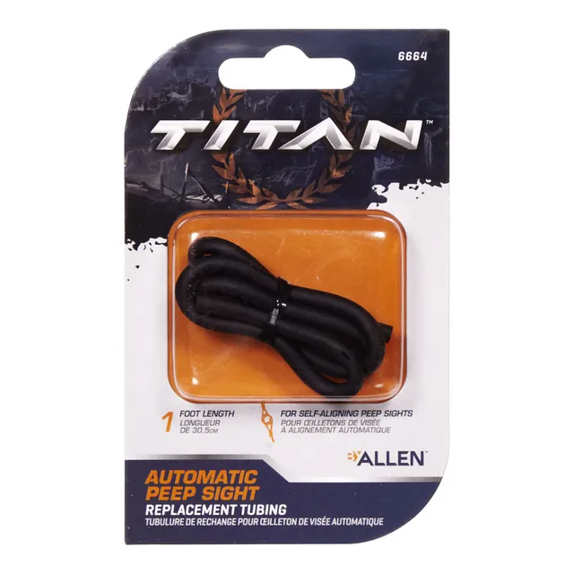Allen Automatic Peep Ersatzschlauch 30 cm schwarz Latex