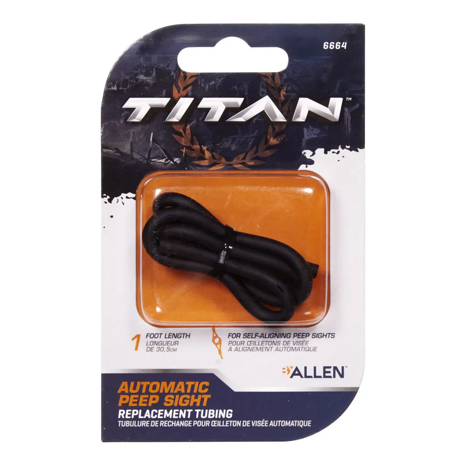 Allen Automatic Peep Ersatzschlauch 30 cm schwarz Latex