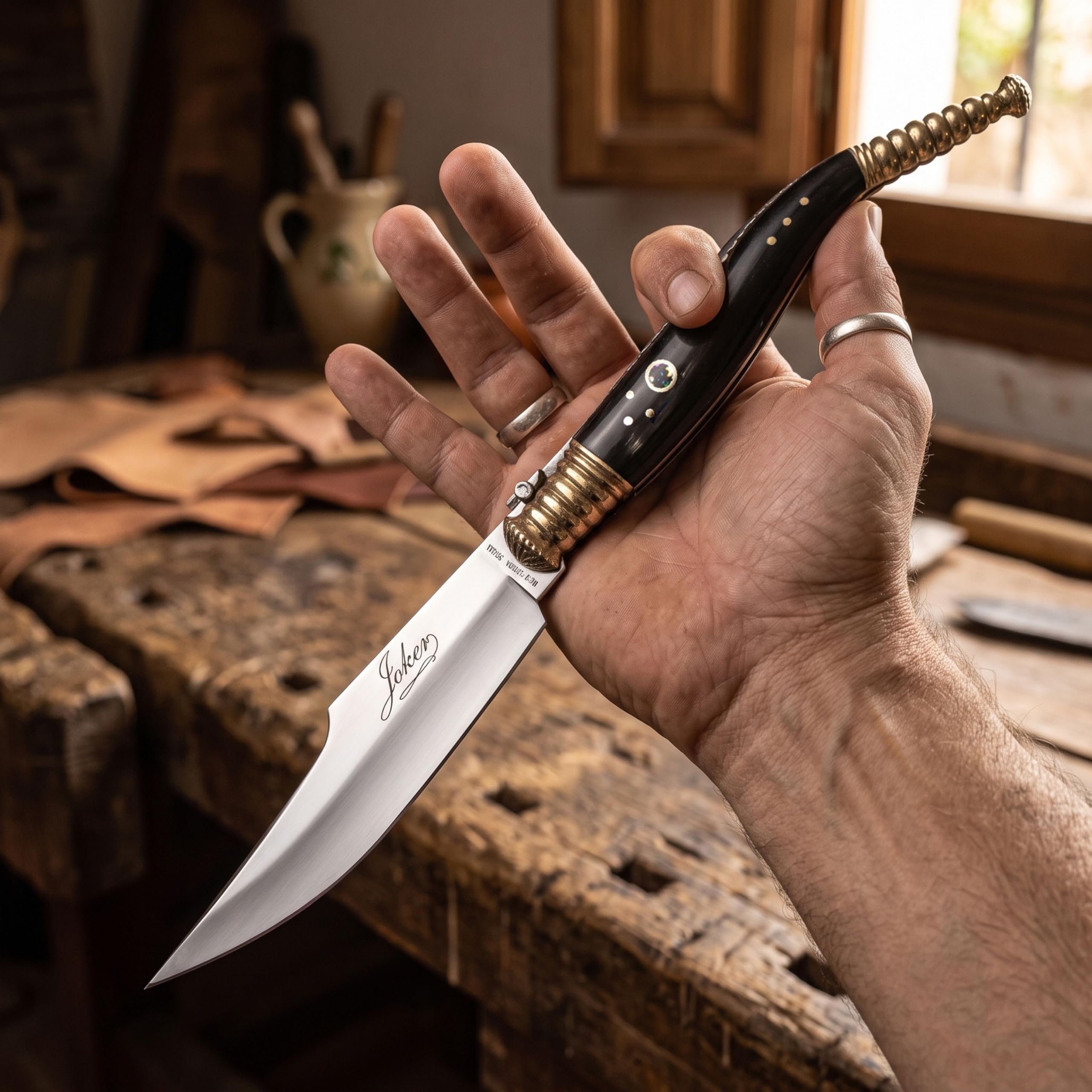Joker NF12 La Joyita Klappmesser 13,5cm Büffelhorn