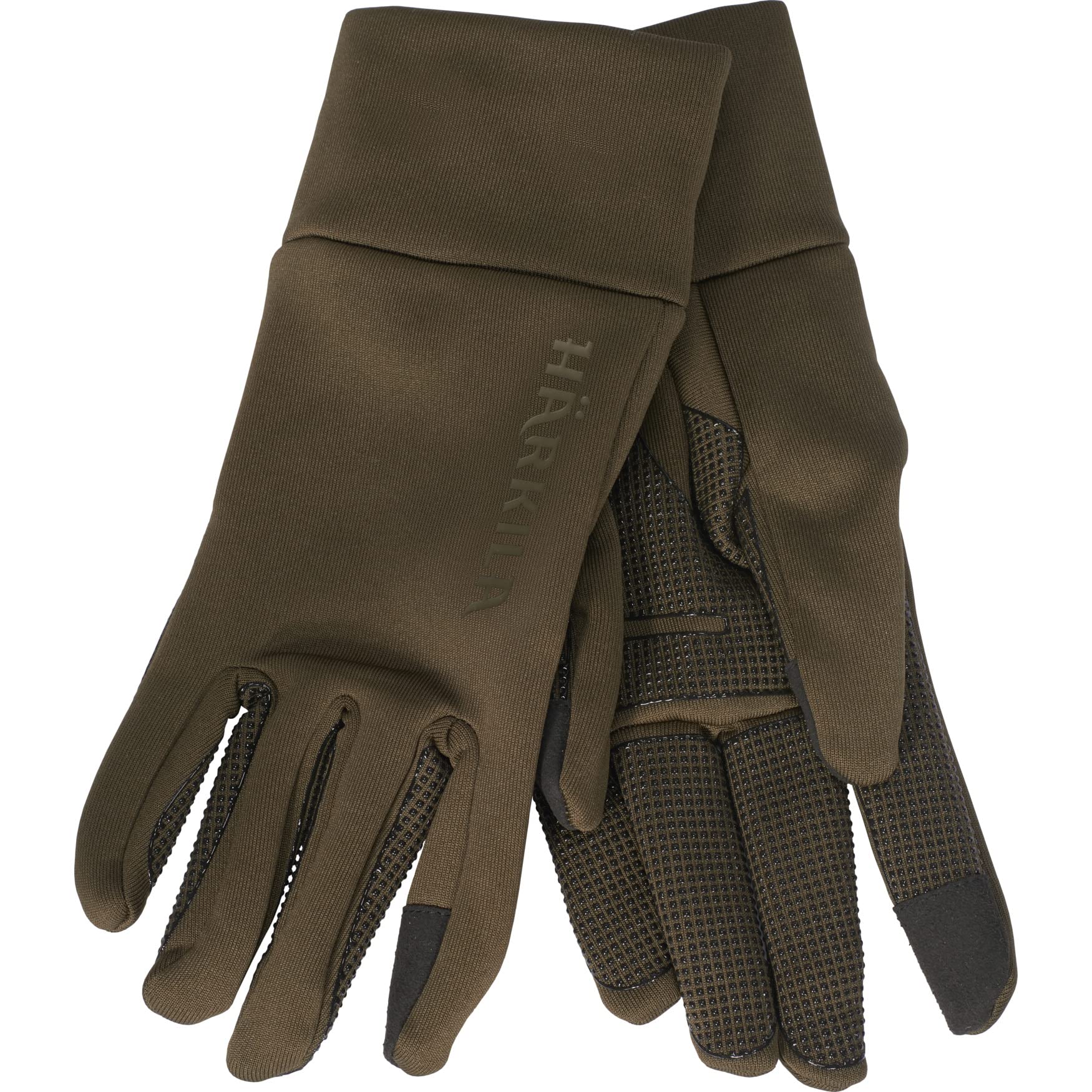 Härkila Power Stretch Handschuhe Willow Green griffsicher
