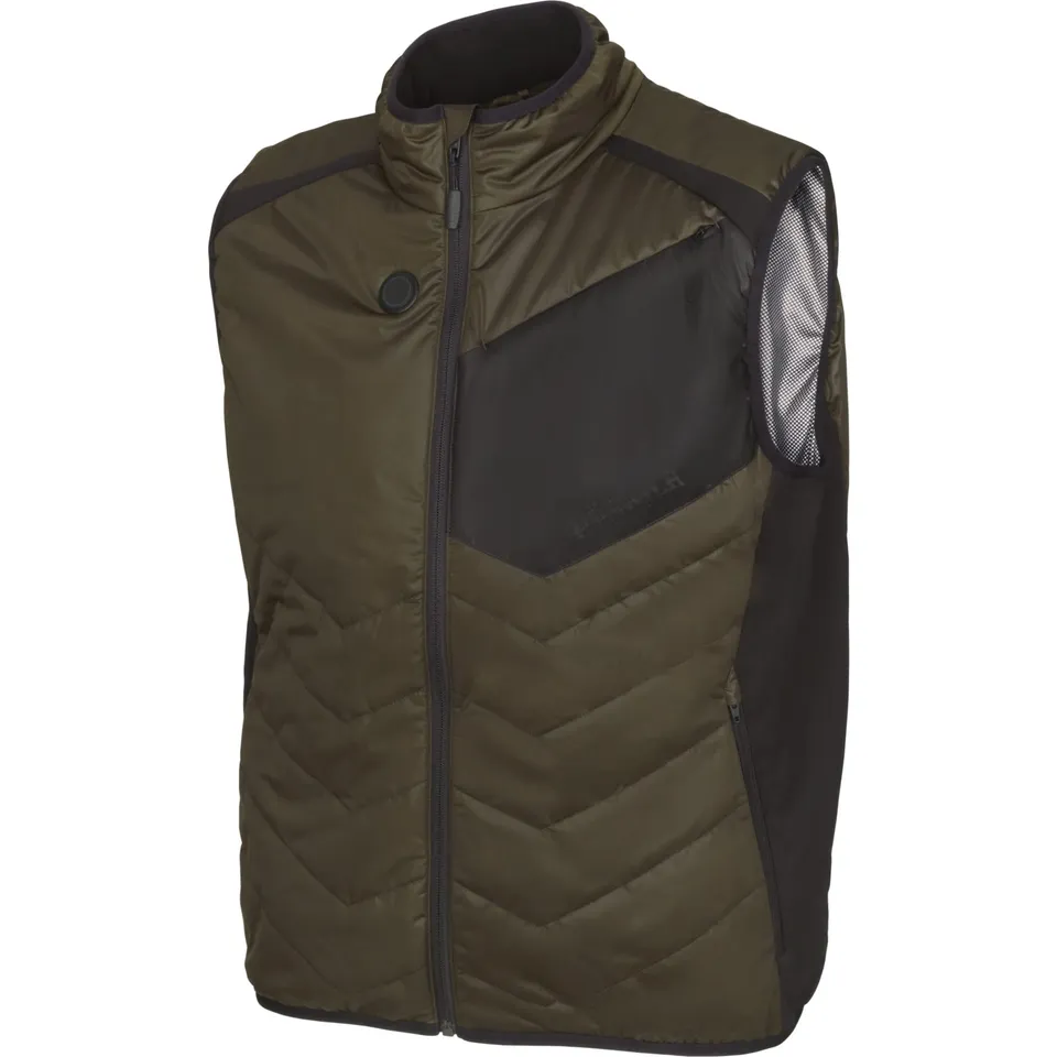Härkila Heat Heizweste XS Willow Green beheizbar