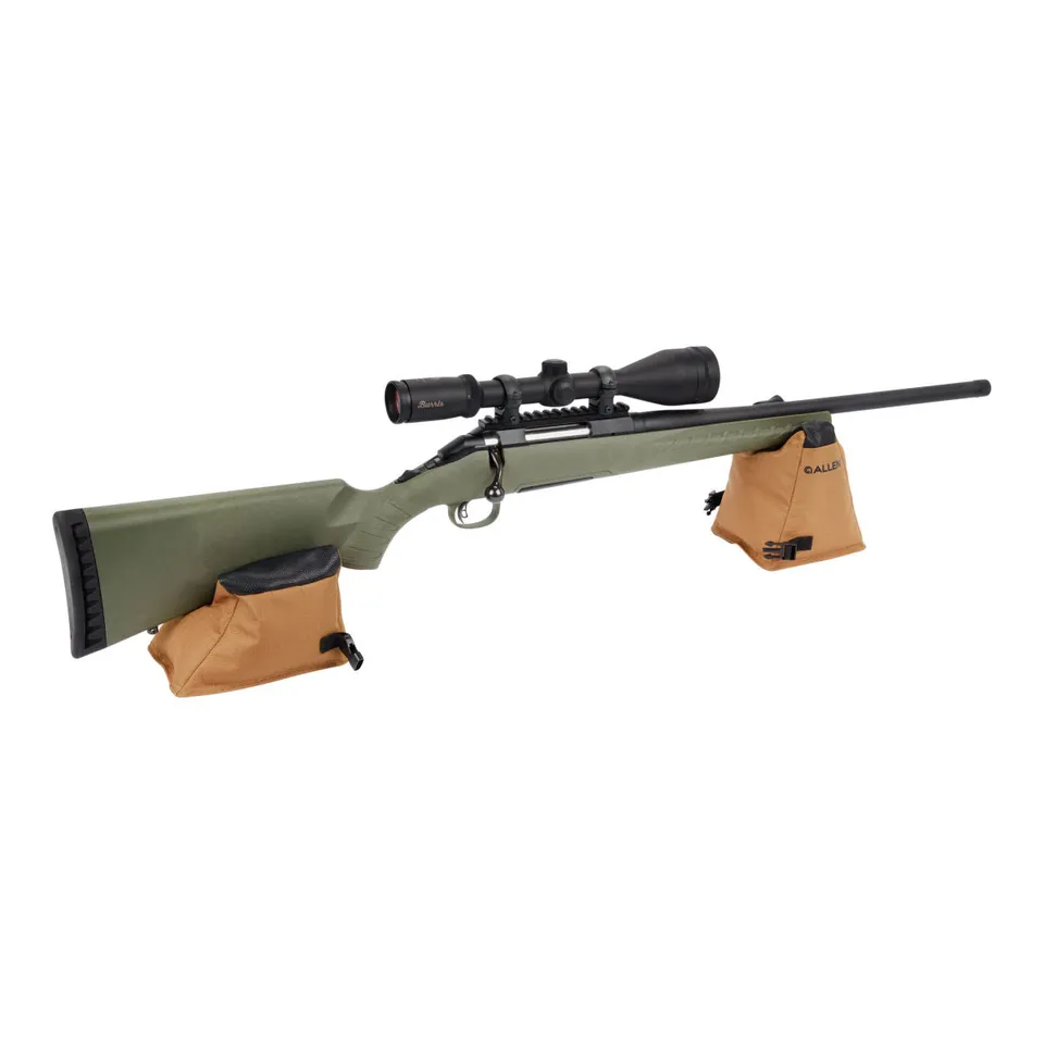 Allen X-Focus Schießauflage Set Coyote gefüllt