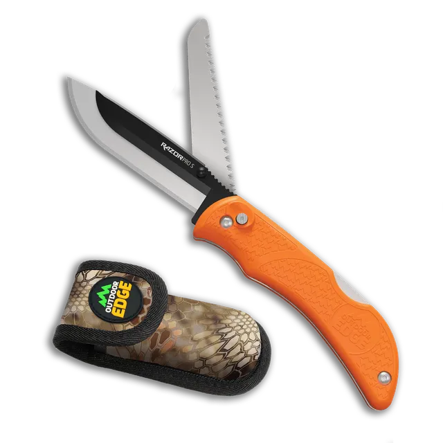 Outdoor Edge RazorPro S Jagdmesser mit Säge 8,9cm