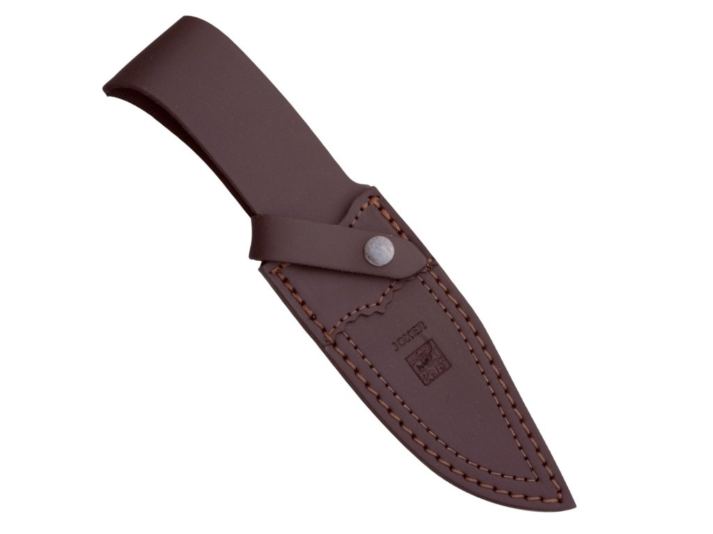 Joker Oso-D CO55 Enthäutungsmesser Olivenholz Leder