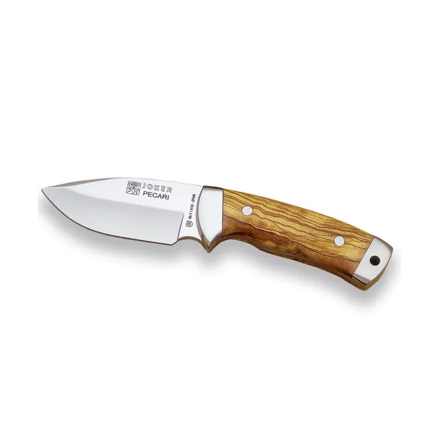 Joker Pecari CO21 Enthäutungsmesser Olivenholz 8,5 cm