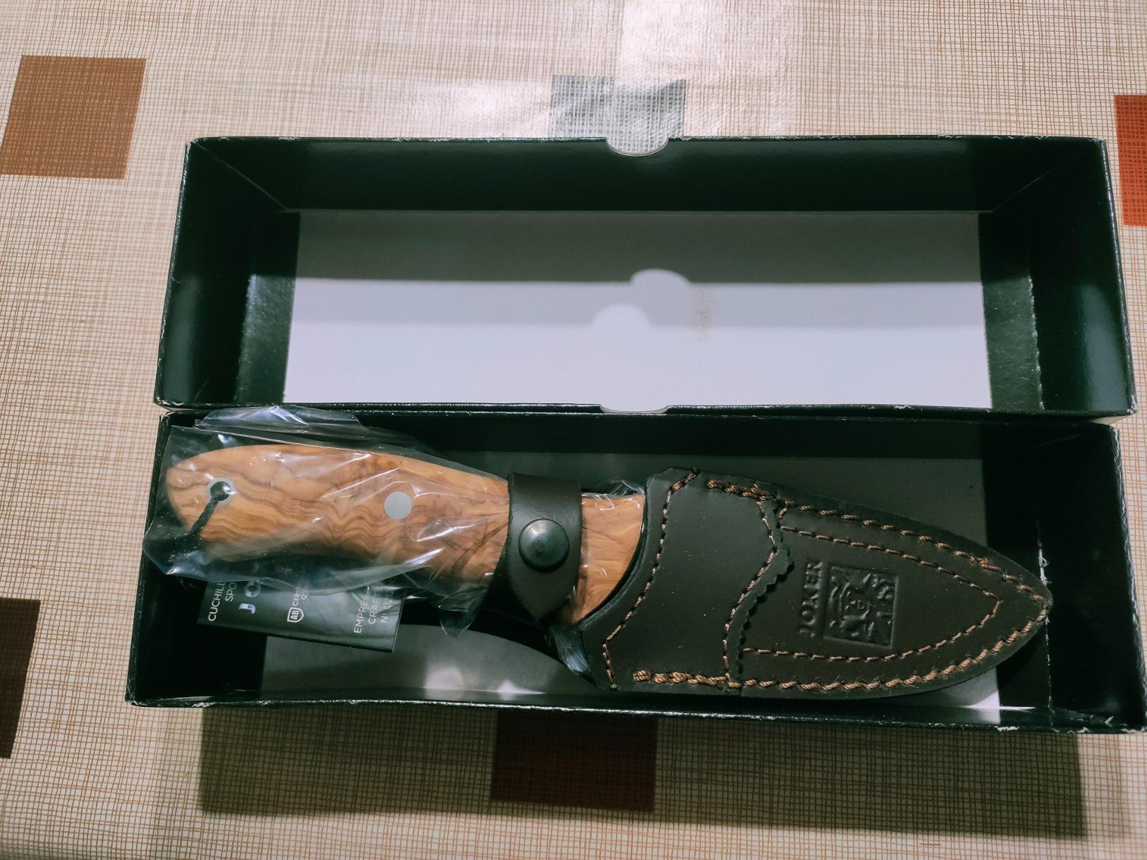 Joker Venado CO66 Jagdmesser Olivenholz 10,5 cm
