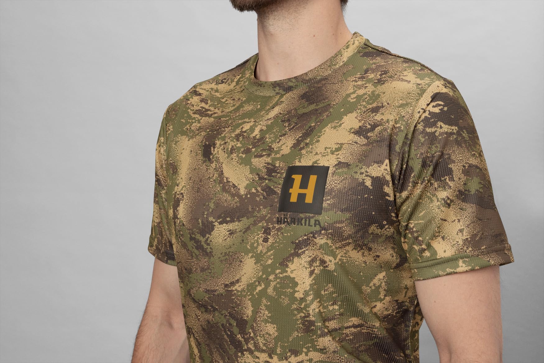 Härkila Deer Stalker Camo T-Shirt Kurzarm Tarn