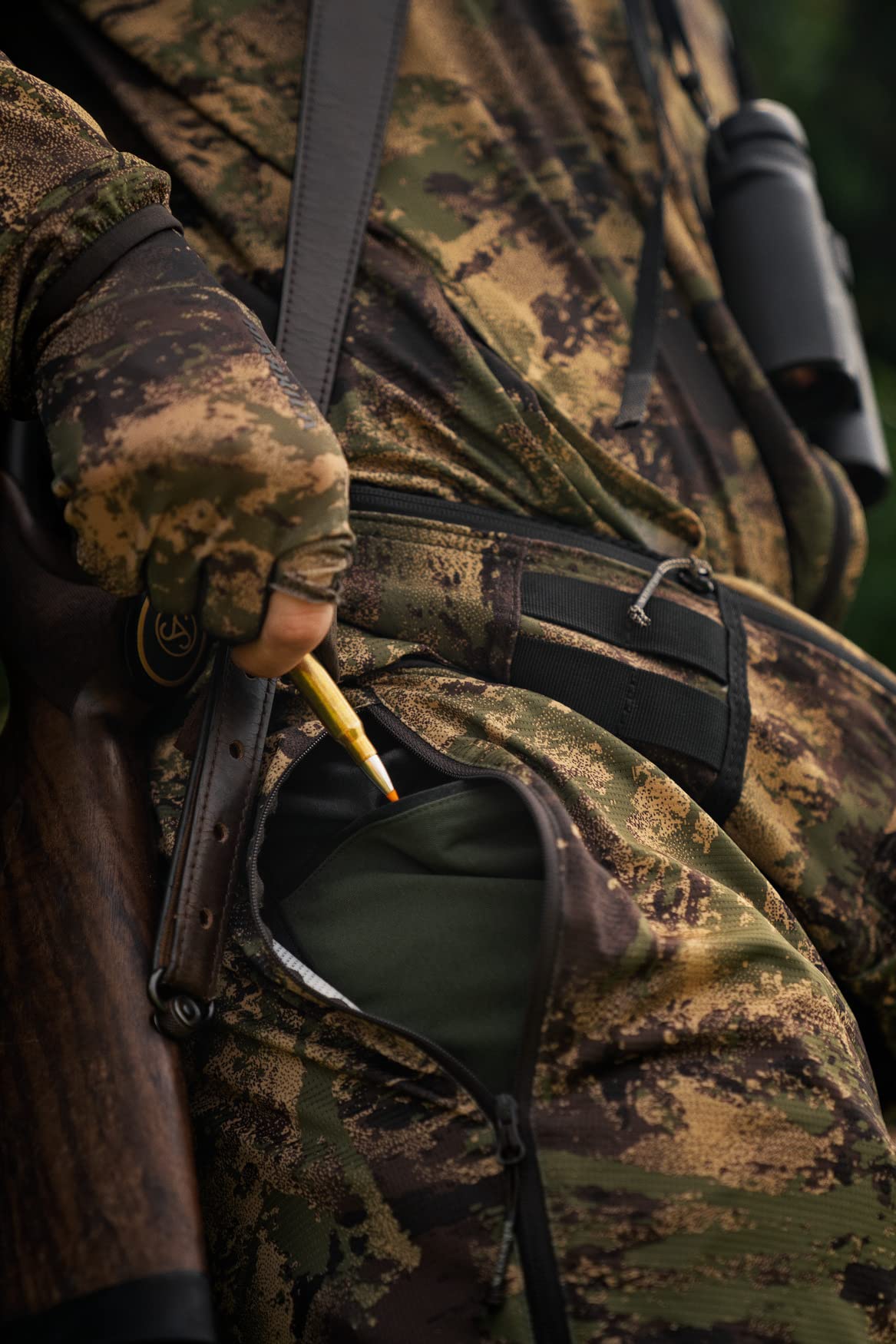 Härkila Deer Stalker Camo Cover Hose AXIS MSP Forest M Insektenschutz