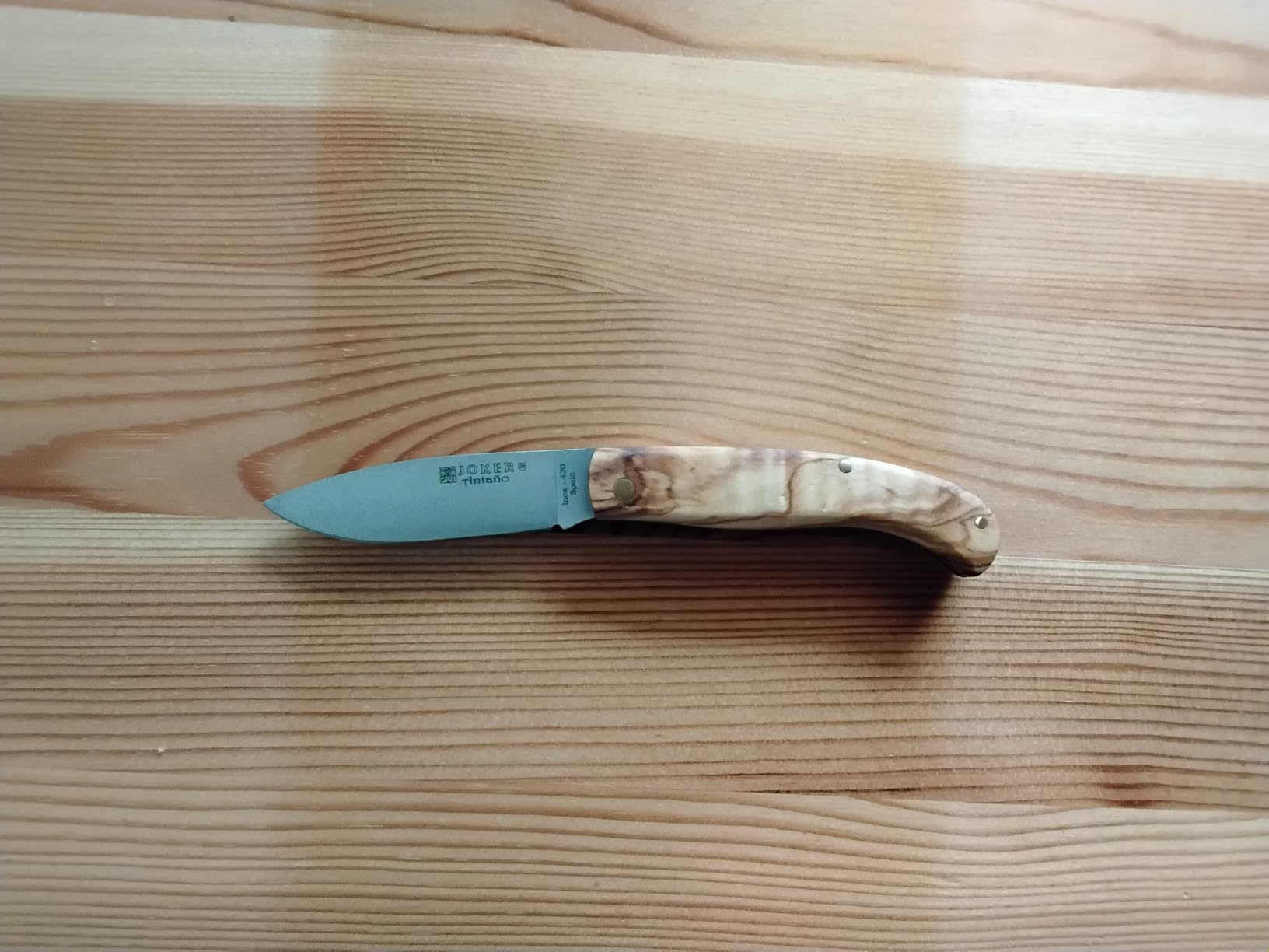 Joker NO77 Taschenmesser Olive 7 cm rostfrei