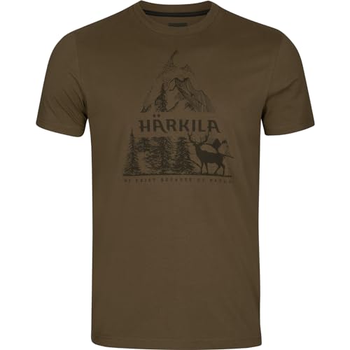 Härkila Nature S/S T-Shirt Baumwollshirt pflegeleicht