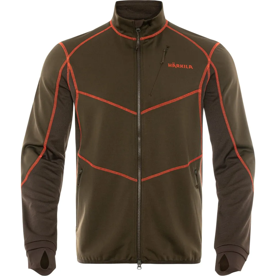 Härkila Scandinavian Fleecejacke Willow Green M atmungsaktiv