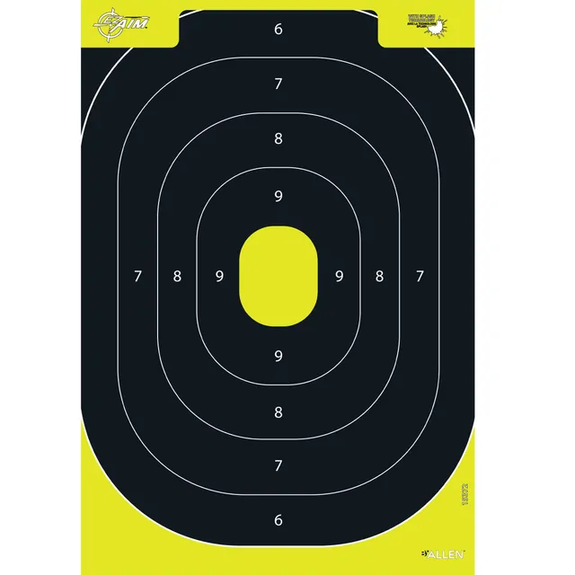 Allen EZ-Aim IPSC Silhouette Zielscheiben 8er Pack