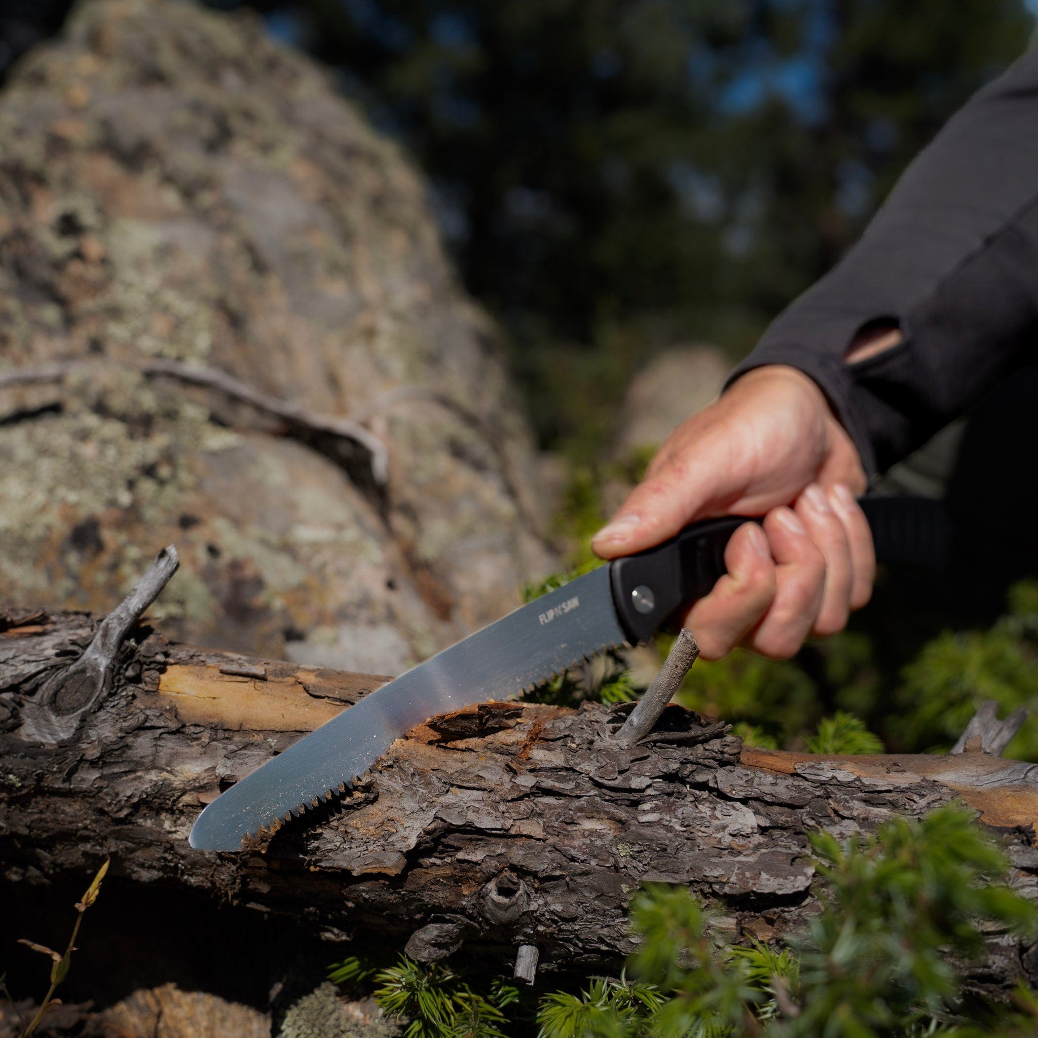 Outdoor Edge Flip n Saw Klappsäge 7 Zoll Alu-Griff Scheide