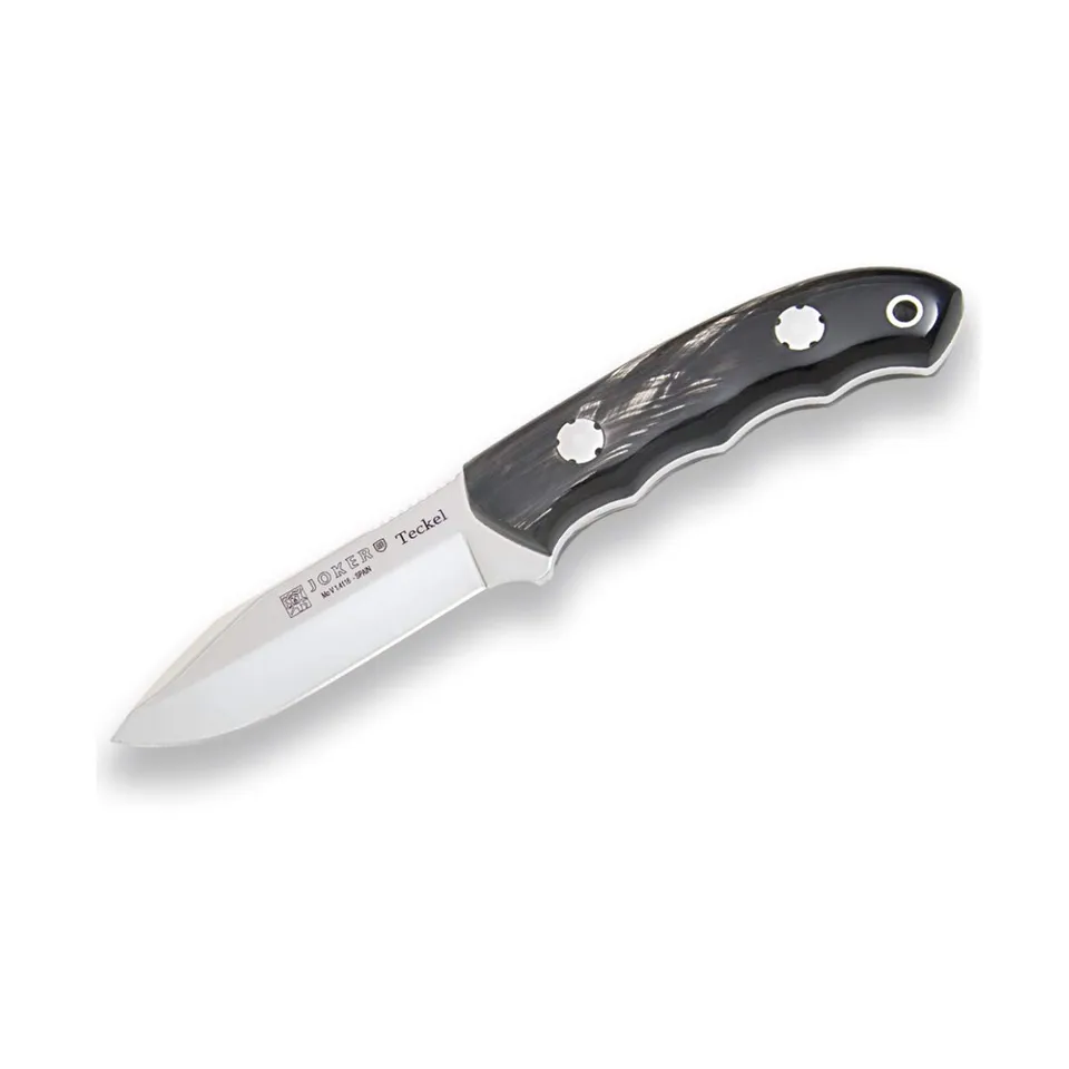 Joker Teckel CF85 Gürtelmesser Büffelhorn 9,5 cm