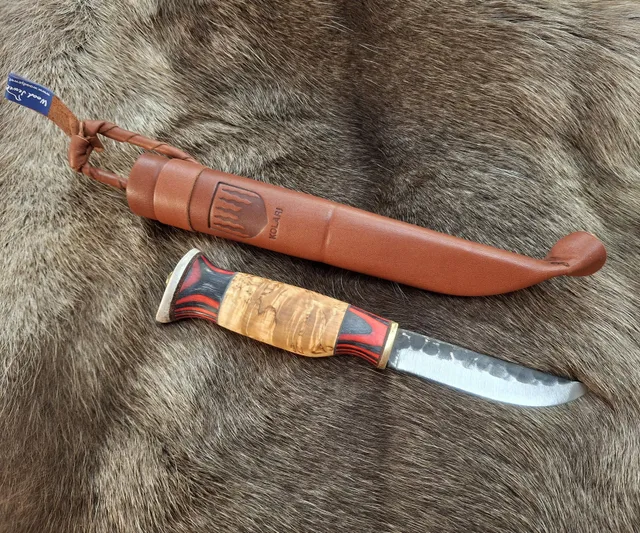 Wood Jewel 23KOL Kolaripuukko Messer 9,5 cm geschmiedet