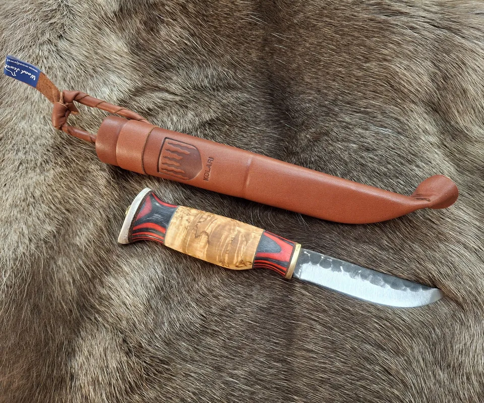 Wood Jewel 23KOL Kolaripuukko Messer 9,5 cm geschmiedet