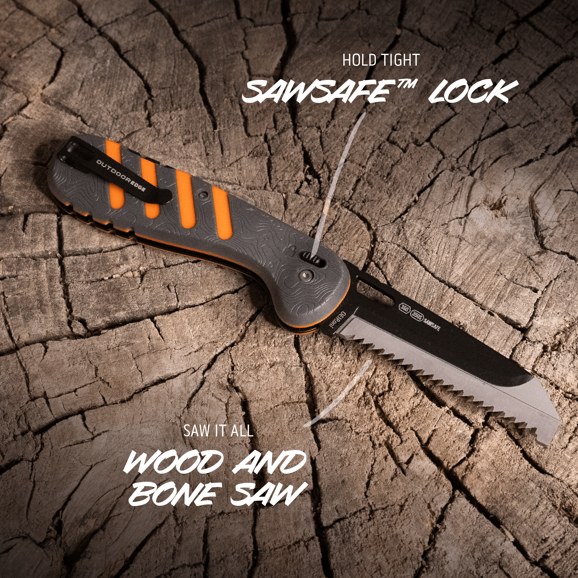 Outdoor Edge Razor HTX Klappmesser 3,5" + Säge