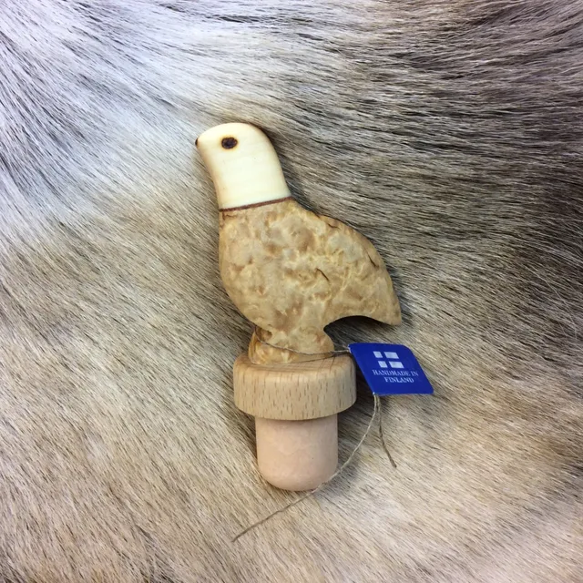 Wood Jewel 2305 Flaschenkorken Schneehuhn Maserbirke