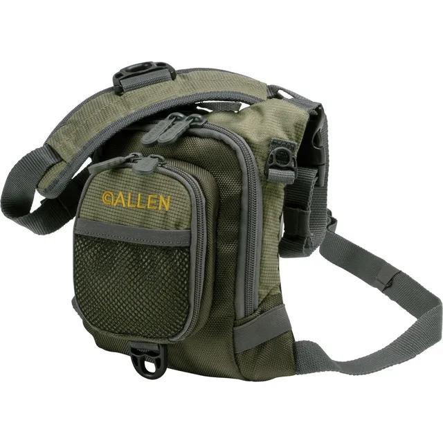 Allen Bear Creek Brusttasche Micro Fliegenfischen Grün