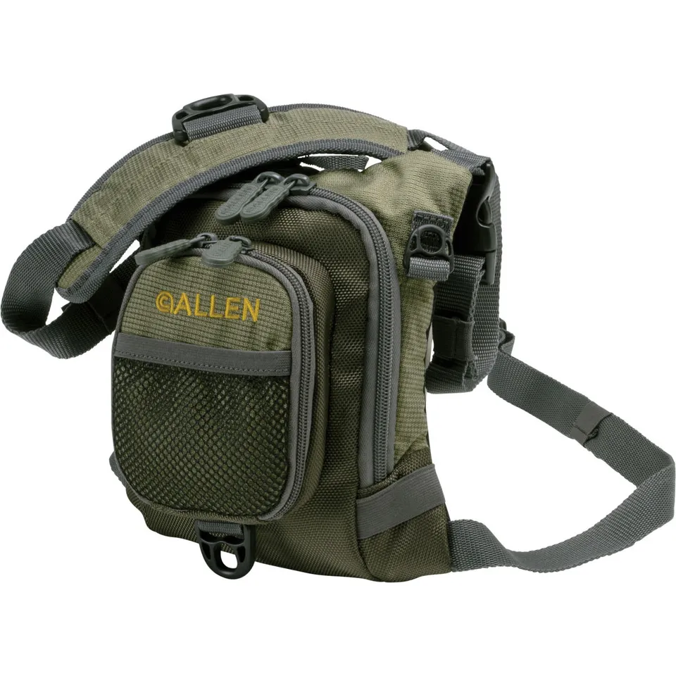 Allen Bear Creek Brusttasche Micro Fliegenfischen Grün
