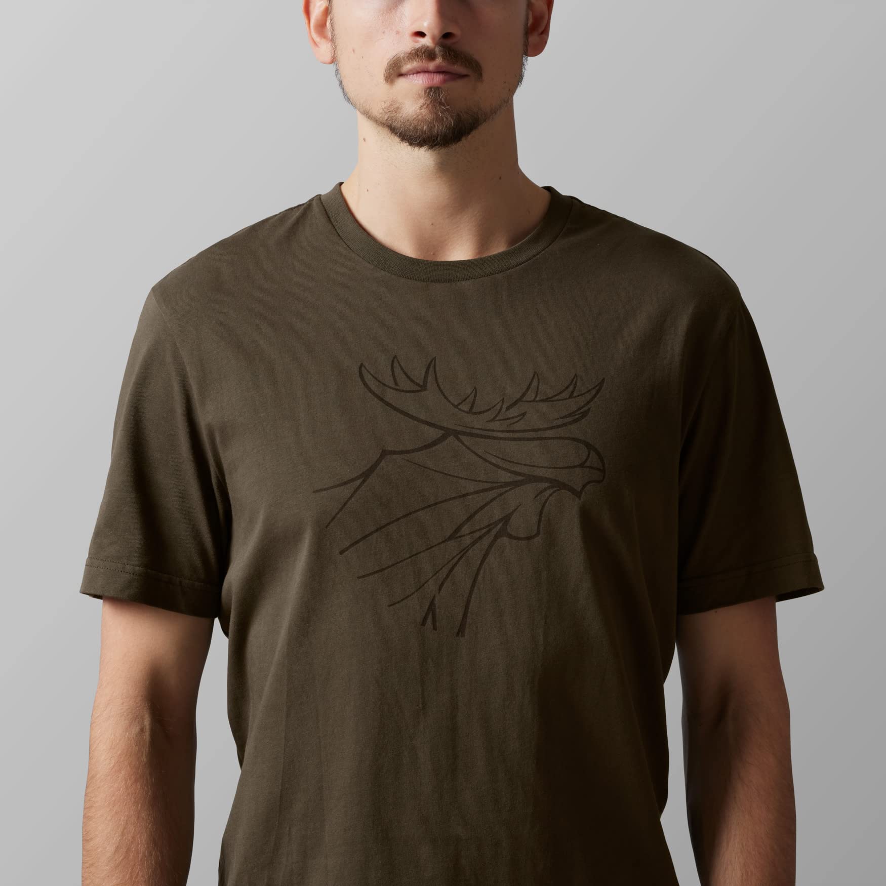 Härkila Essentials Graphic T-Shirt 2er Grün Grau
