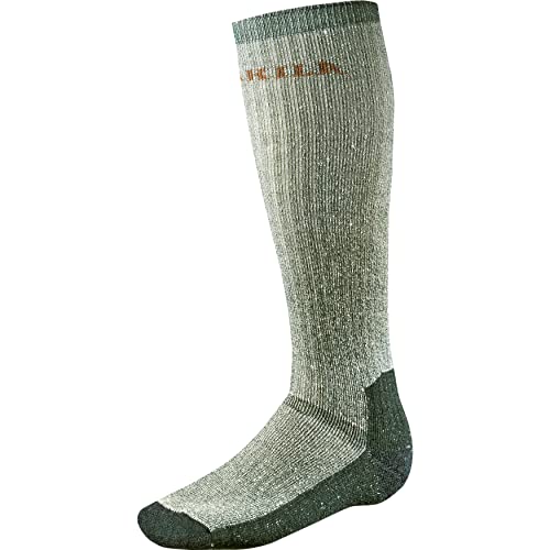 Härkila Expedition Jagdsocken Wolle Grau Grün L
