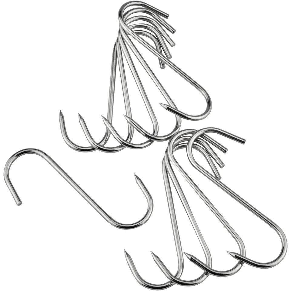 Wald & Forst S-Haken Edelstahl 10er-Pack 14 cm