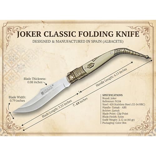 Joker Classic N104D Taschenmesser Zamak 8,5 cm